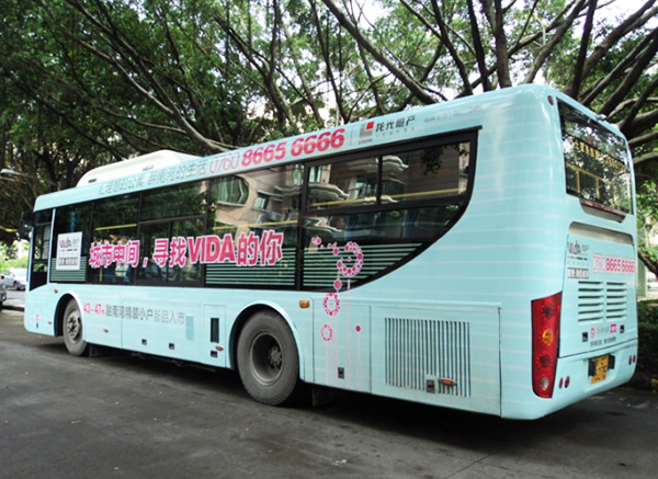 城市公交車身廣告都有哪些類型？