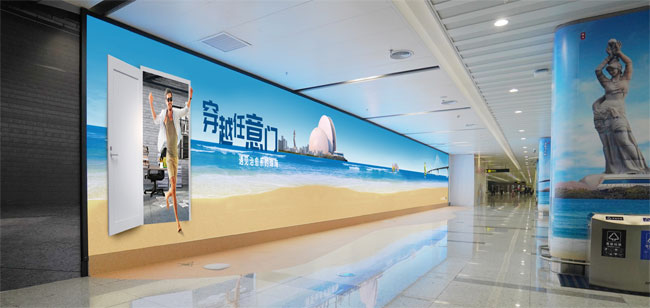 珠海機(jī)場(chǎng)廣告中到達(dá)區(qū)燈箱媒體有哪些優(yōu)勢(shì)？