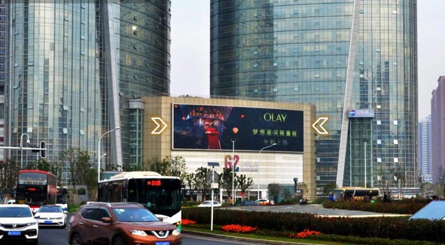 武漢光谷國(guó)際廣場(chǎng)戶外LED廣告怎么樣？