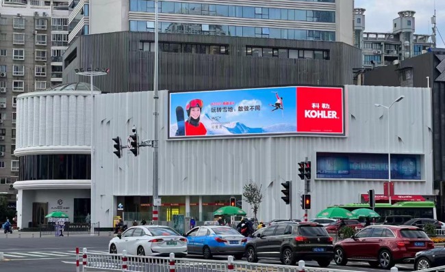 廈門湖濱南路福聯(lián)商圈戶外LED廣告投放，廈門大屏廣告價(jià)格