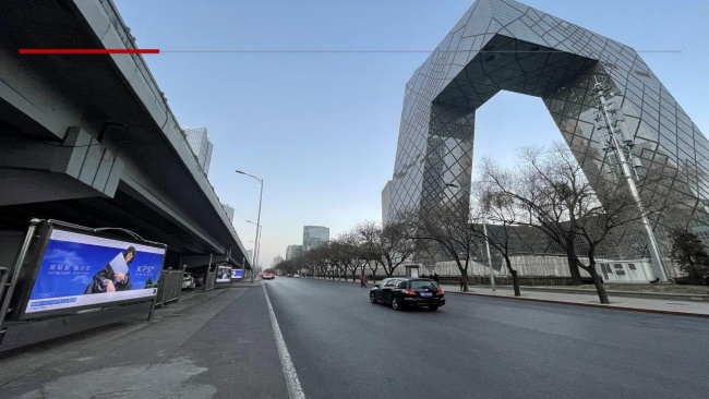 北京三環(huán)國(guó)貿(mào)燈箱圍擋大牌廣告投放，北京大屏廣告價(jià)格